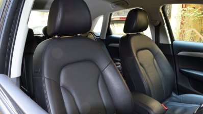 Audi Q3S Review front seats