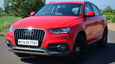 Audi Q3S Review quarter front