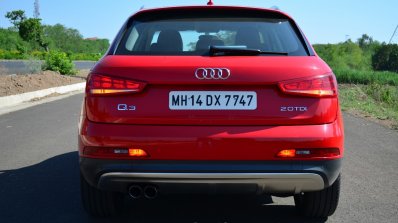 Audi Q3S Review rear angle