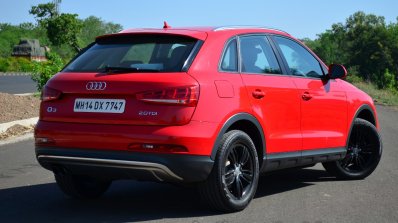 Audi Q3S Review rear quarter profile
