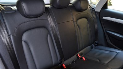 Audi Q3S Review rear seat