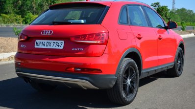 Audi Q3S Review rear three quarters