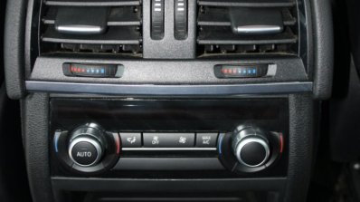 BMW X5 rear aircon controls