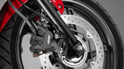 Honda CBR300R front disc brake press image
