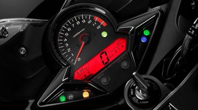 Honda CBR300R instrument cluster press image