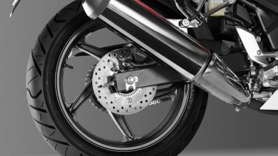 Honda CBR300R rear disc brake press image