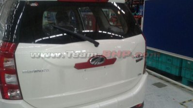 Mahindra XUV500 Sportz rear spied