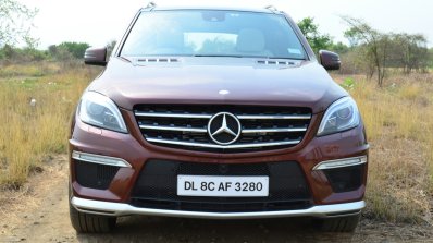 Mercedes-Benz ML 63 AMG Review front