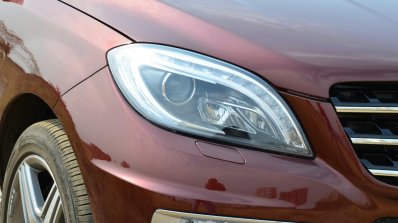 Mercedes-Benz ML 63 AMG Review headlamp