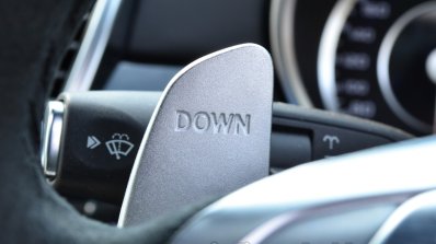 Mercedes-Benz ML 63 AMG Review paddle shift