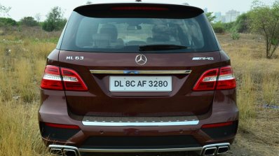 Mercedes-Benz ML 63 AMG Review rear