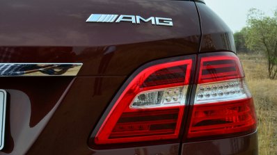 Mercedes-Benz ML 63 AMG Review taillight