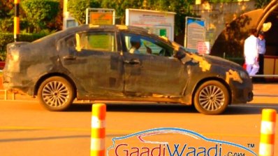 Spied Maruti Ciaz Delhi side