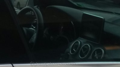 Spied Mercedes CLA Shooting Brake interior
