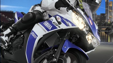 Yamaha YZF-R25 in action