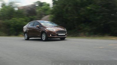 2014 Ford Fiesta Facelift Review cornering