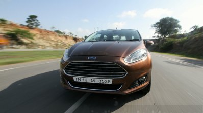 2014 Ford Fiesta Facelift Review front grille