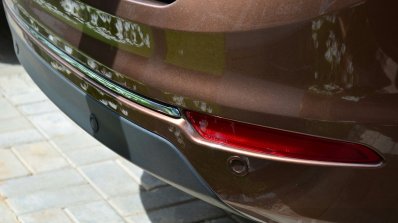 2014 Ford Fiesta Facelift Review rear bumper