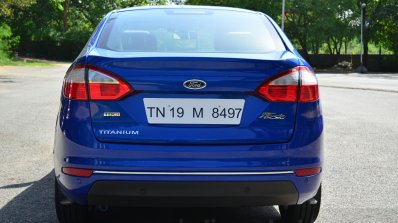 2014 Ford Fiesta Facelift Review rear