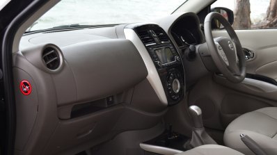 2014 Nissan Sunny facelift diesel review cabin