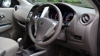 2014 Nissan Sunny facelift diesel review interior