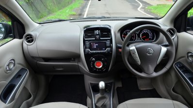2014 Nissan Sunny facelift diesel review interiors