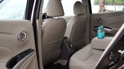 2014 Nissan Sunny facelift diesel review legroom rear