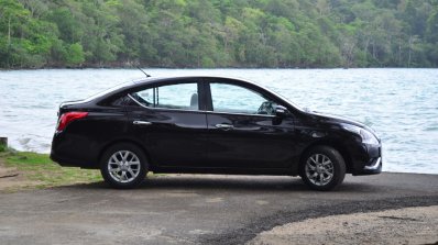 2014 Nissan Sunny facelift diesel review side angle