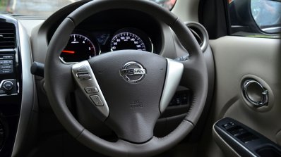 2014 Nissan Sunny facelift diesel review steering