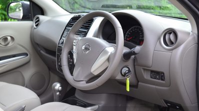 2014 Nissan Sunny facelift petrol CVT review dash