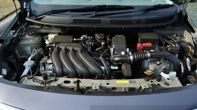 2014 Nissan Sunny facelift petrol CVT review engine