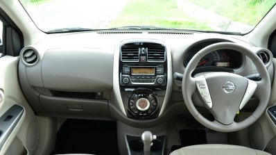 2014 Nissan Sunny facelift petrol CVT review interiors