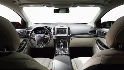 2015 Ford Edge official image dual tone dasboard