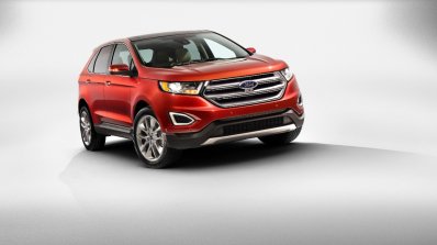 2015 Ford Edge official image red