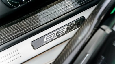 Door sill of the Bentley Continental GT3-R
