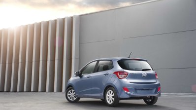 Hyundai Grand i10 South Africa press shot rear quarter