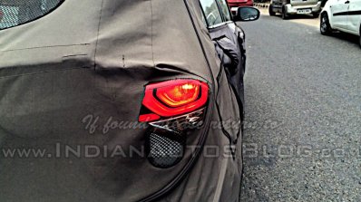 IAB spied 2015 Hyundai i20 LED taillight