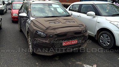 IAB spied 2015 Hyundai i20 front fascia