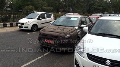 IAB spied 2015 Hyundai i20 front quarter angle