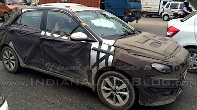 IAB spied 2015 Hyundai i20 front quarter