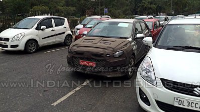 IAB spied 2015 Hyundai i20 front three quarter angle