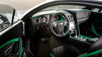 Interior of the Bentley Continental GT3-R