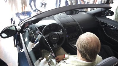 Jaguar Project 7 interior at 2014 Goodwood Festival of Speed
