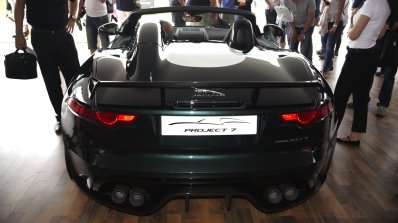 Jaguar Project 7 rear at 2014 Goodwood Festival of Speed