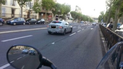 Jaguar XE sedan spied rear