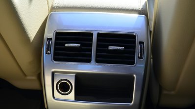 Jaguar XF 2.0L Petrol Review rear AC