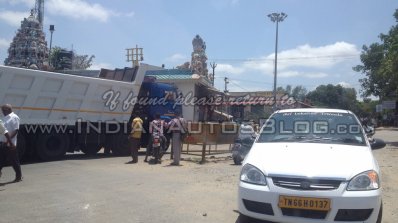 Kamaz 6540 tipper  spied in India side