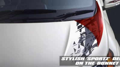 Mahindra XUV500 Sportz bonnet decal