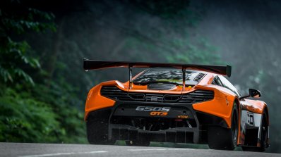 McLaren 650S GT3 2014 Goodwood rear