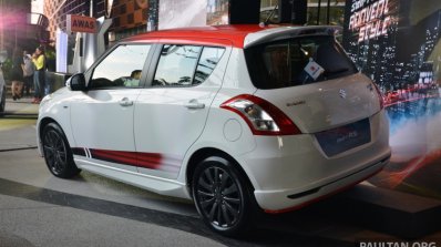 Suzuki Swift RS rear three quarter